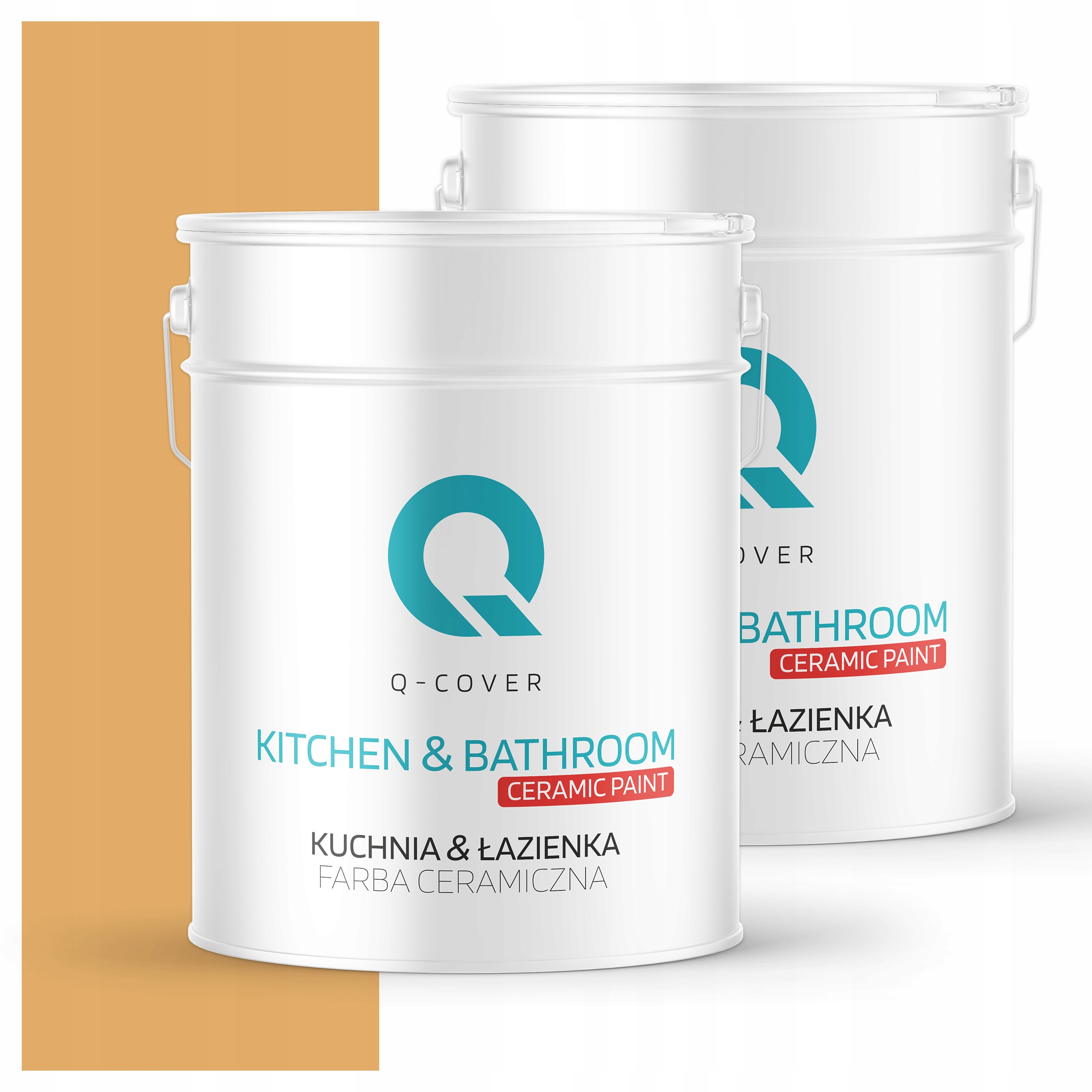 Farba do kuchyne a kúpeľne Umývateľná 10L Hlboká matná farba Jantárová H6441