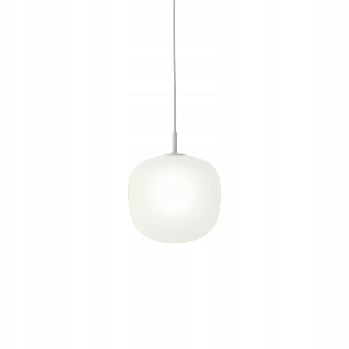 Muuto Rime Závěsná lampa 25 cm Šedá Stínidlo Opal