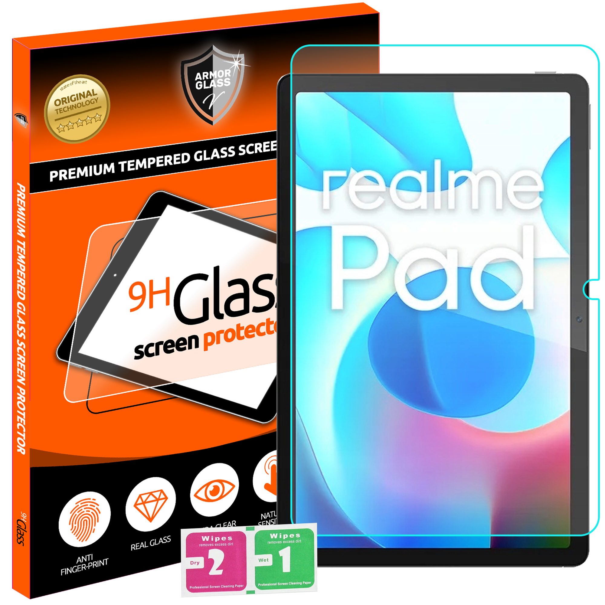 

Szkło Do Realme Pad 10.4'' RMP2103 RMP2102 2021