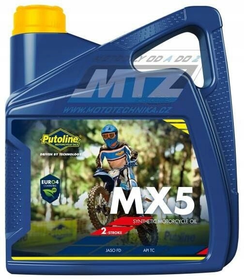 Olej motorový dvojtaktný Putoline MX5 2T (balenie 4L) PU70274