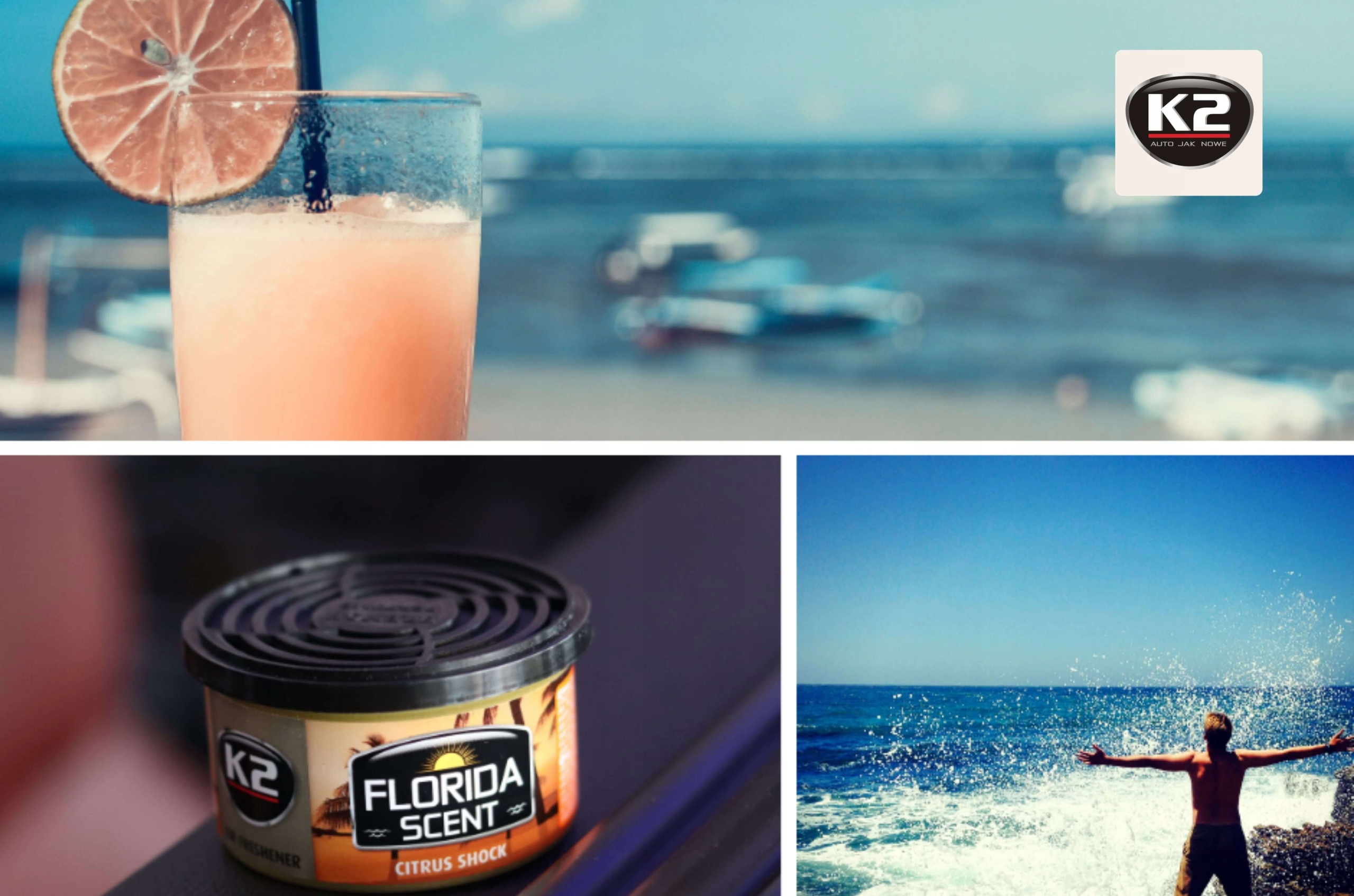 K2 FLORIDA SCENT CITRUS SHOCK Waga produktu z opakowaniem jednostkowym 0.3 kg