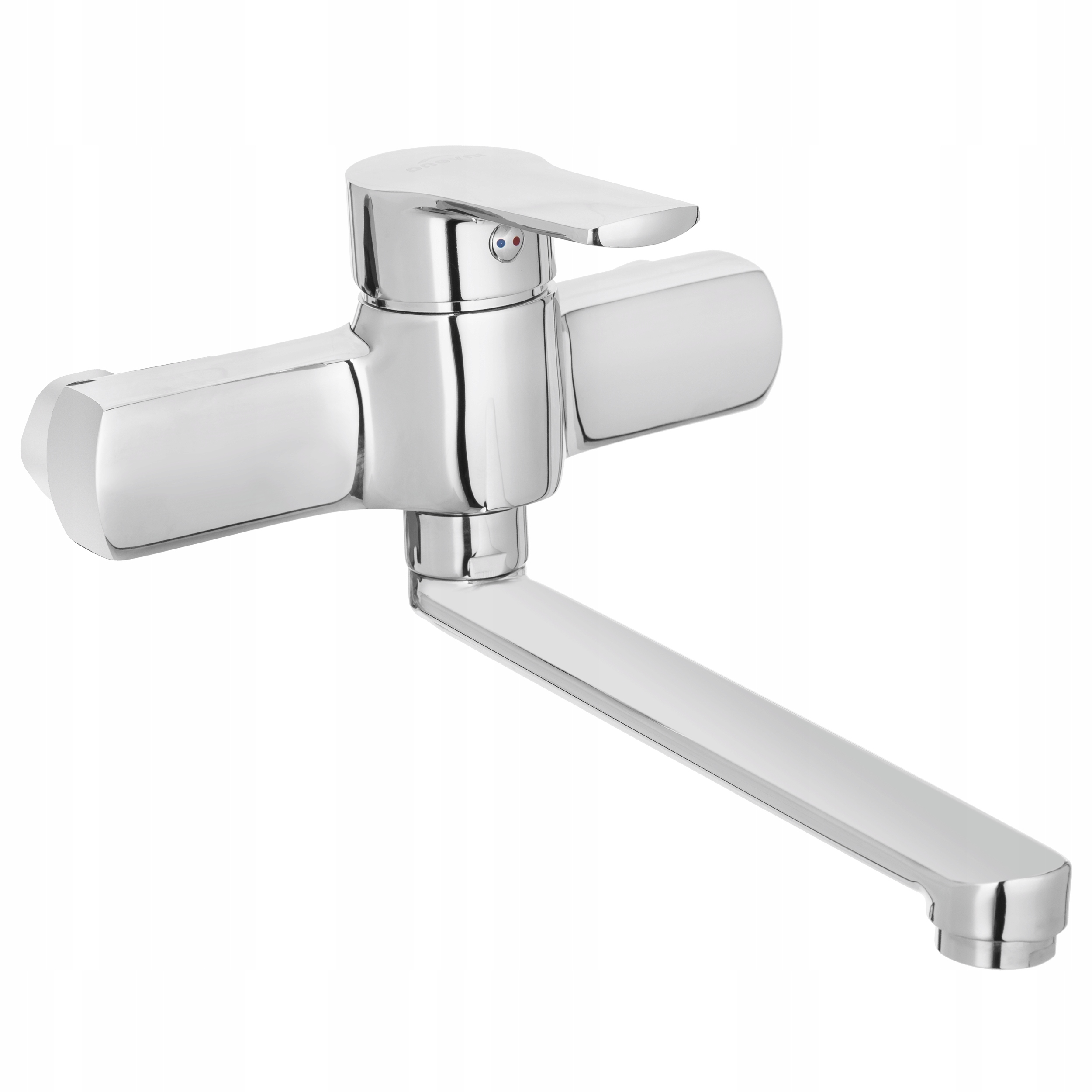 BATERIA ZLEWOZMYWAKOWA KUCHENNA ŚCIENNA CHROM