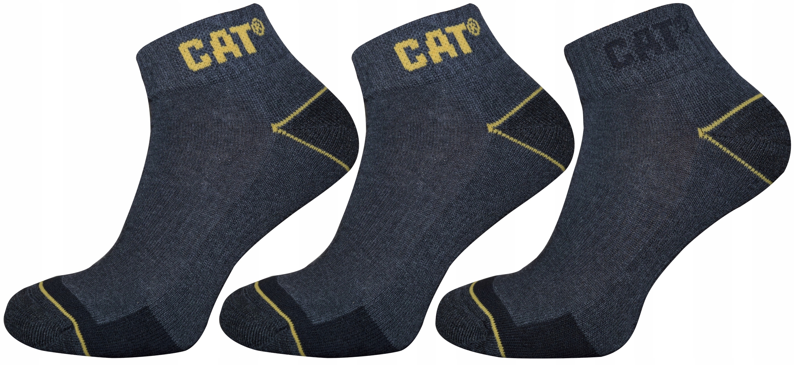 SKARPETKI ROBOCZE CAT Caterpillar szare 3 pary