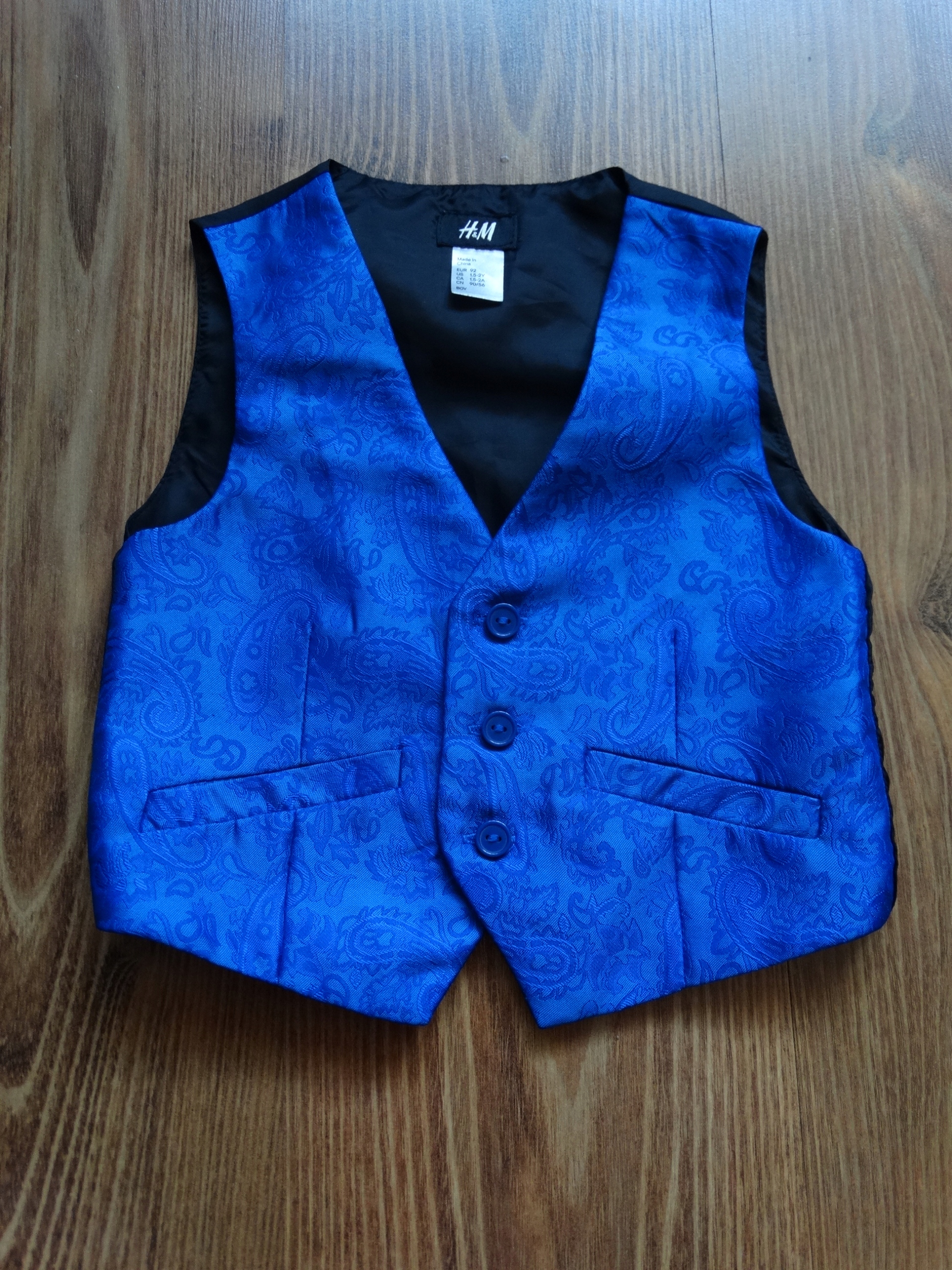 H&M elegancka kamizelka r.92