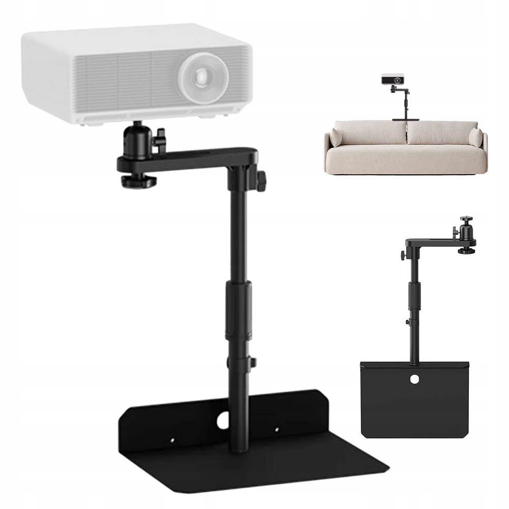 Stojak Do Projektora Na Biurko Statyw Obrotowa Regulowana Uniwersalny 5kg