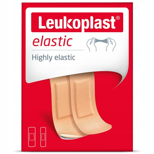 

Leukoplast elastic plastry 20 szt. w 2 rozmiarach