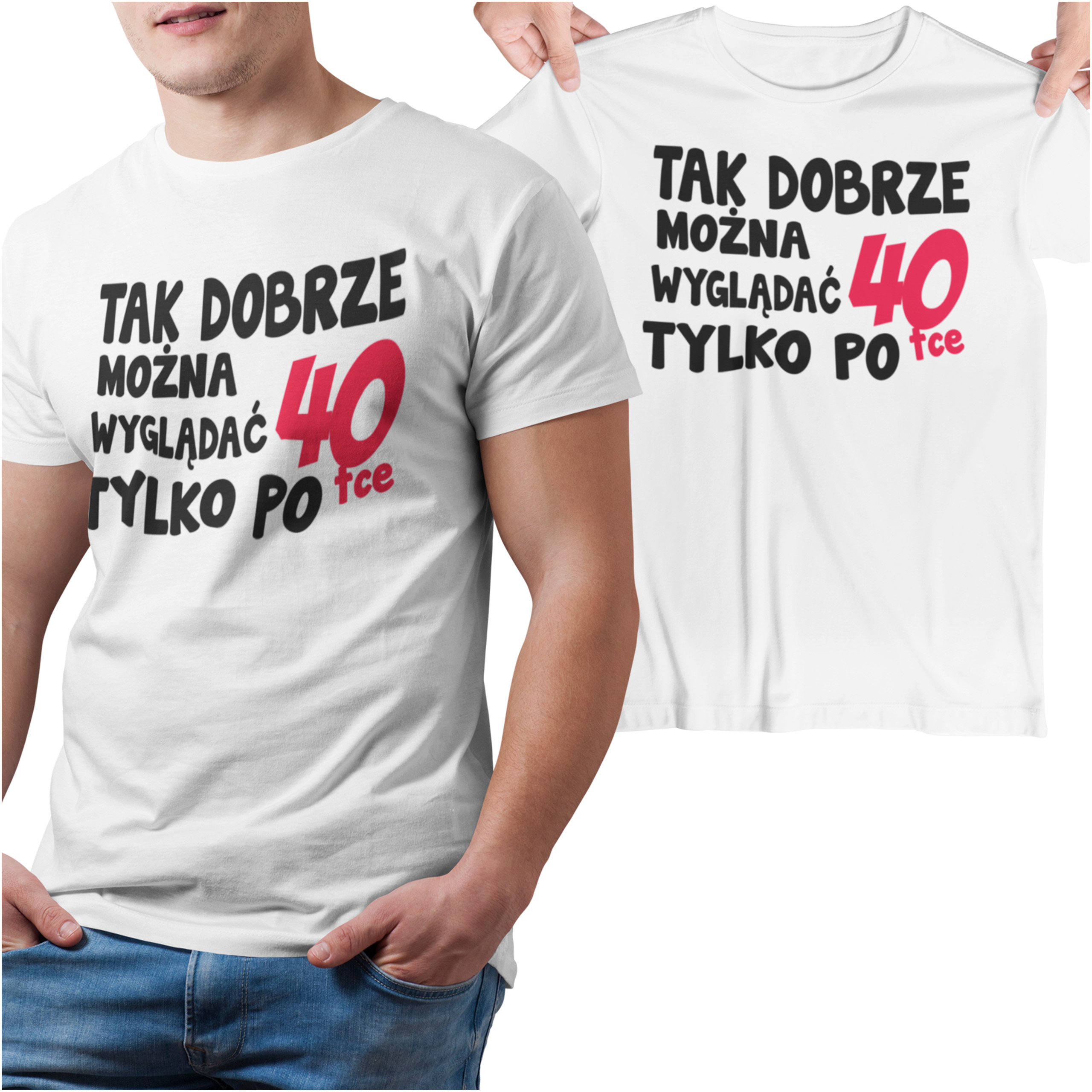 

Koszulka 40STE Urodziny Czterdziestka