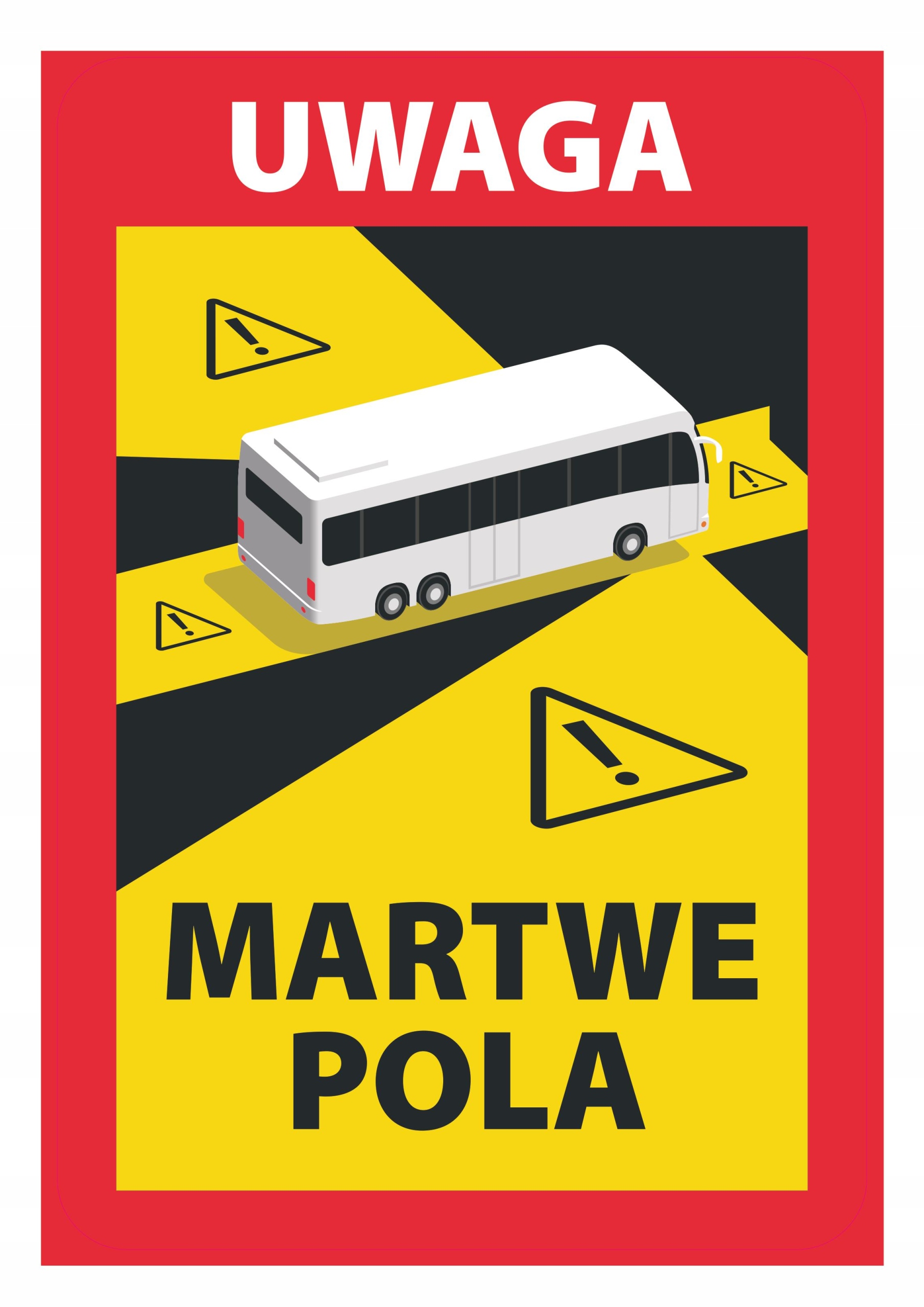 

Naklejka Martwe Pole Autobus Polska