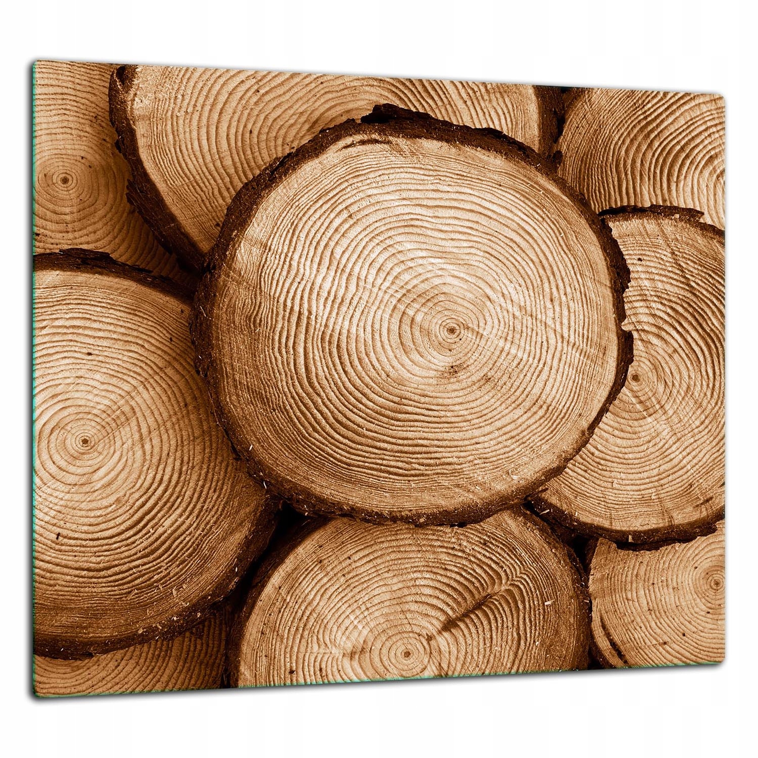 Skleněná Ochranná Deska Panel Lepidlo 65x60 Dřevo Tvrzené sklo 7v1