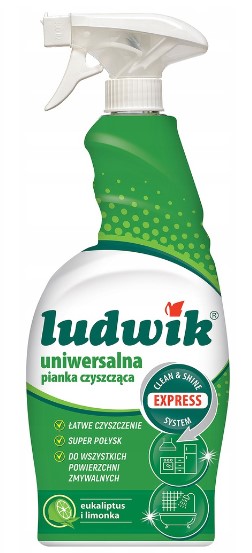

Ludwik Uniwersalna pianka czyszcząca 750ml