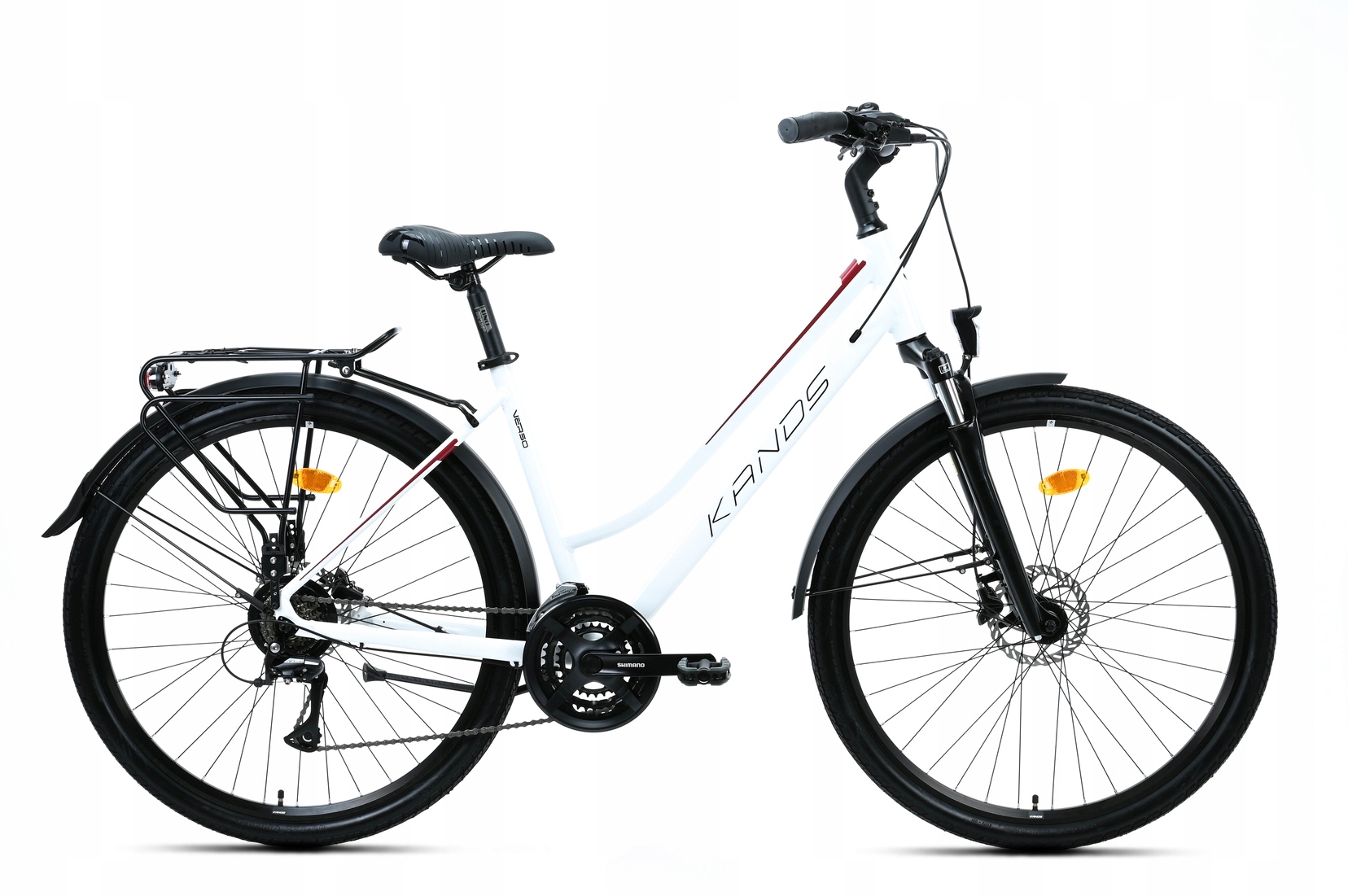 Rower trekkingowy 28 Kands Verso V1 biały połysk R19 wzrost 168-180 cm 2026