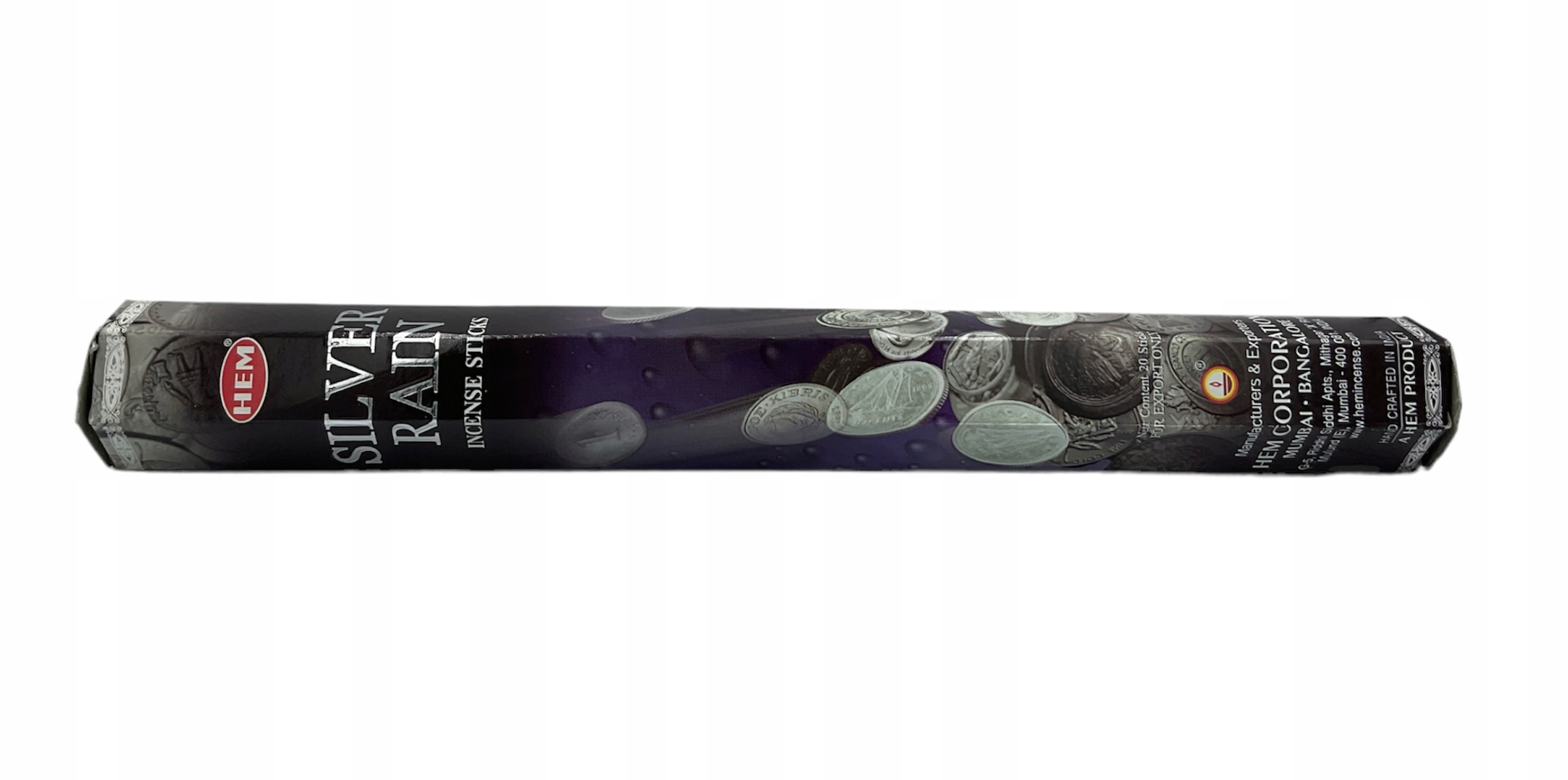 

Kadzidełka zapachowe Silver Rain 20szt Hem
