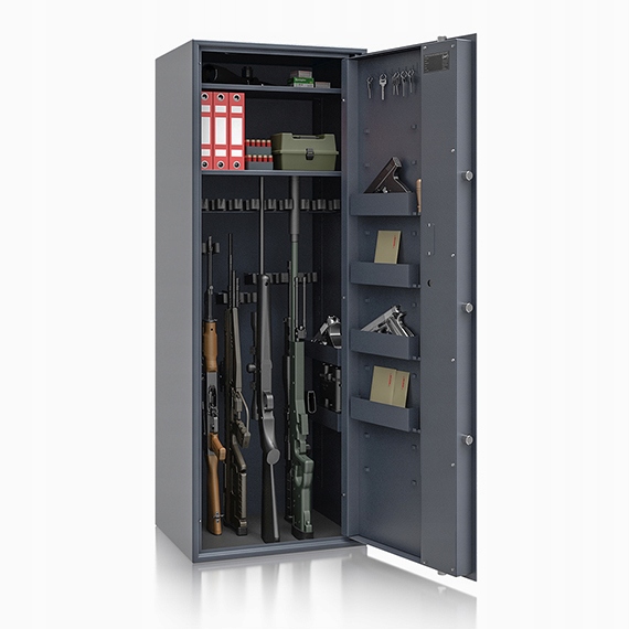Iss Sejf na zbraň Siegen Max 15055 na 17 ks elektronický zámek kl S1 15 Ru