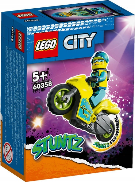 Lego 60358 City Kaskadérský Kybermotocykl