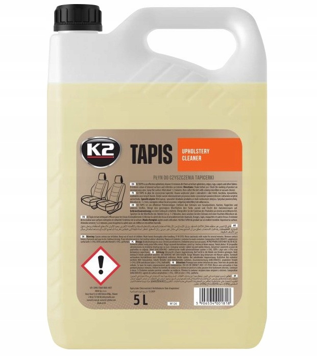 

K2 Tapis Preparat Pranie Czyszczenie Tapicerki 5L