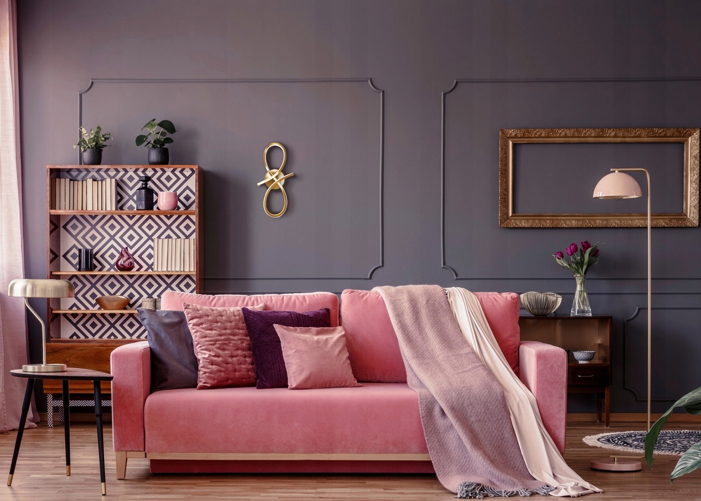 LAMPA ŚCIENNA KINKIET DESIGNERSKI GOLD LED ZŁOTY Marka TOOLIGHT