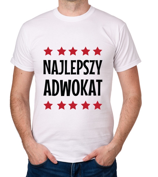 

koszulka Najlepszy Adwokat prezent