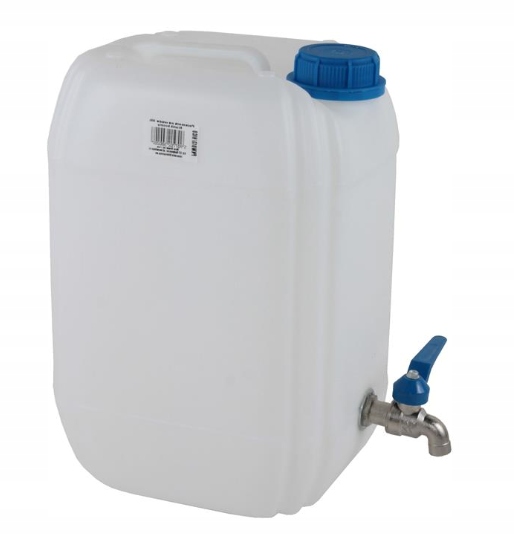 Pojemnik zbiornik bańka na wodę z kranem metal 10L 11A0107B za 45,90 zł z  Modlnica -  - (9142498378)
