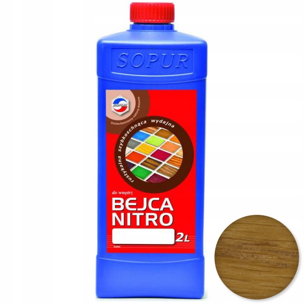 

Bejca nitro do drewna Sopur 2l brunat 22-10