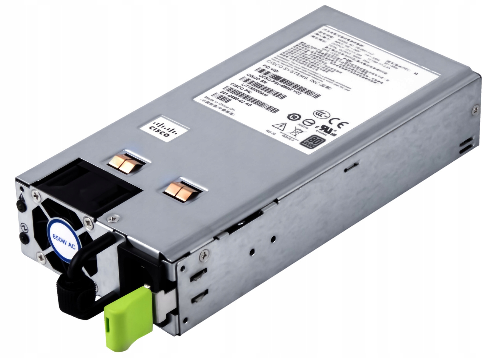 Cisco 341-0490-02 A0 650W PS-2651-1-LF C220 M3
