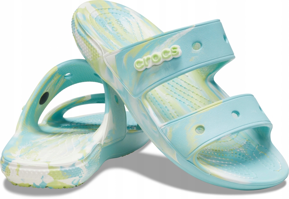 

Lekkie Buty Klapki Crocs Classic Marbled 37,5