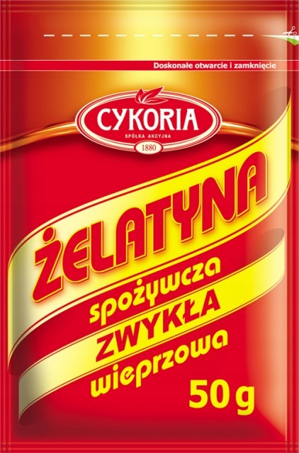 Żelatyna Spożywcza Cykoria 24 x 50g