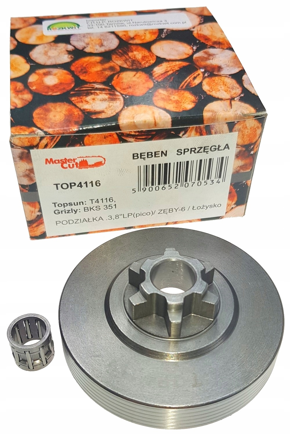 

Bęben Sprzęgła Zębatka Kosz Piły Nac T4116 Bks