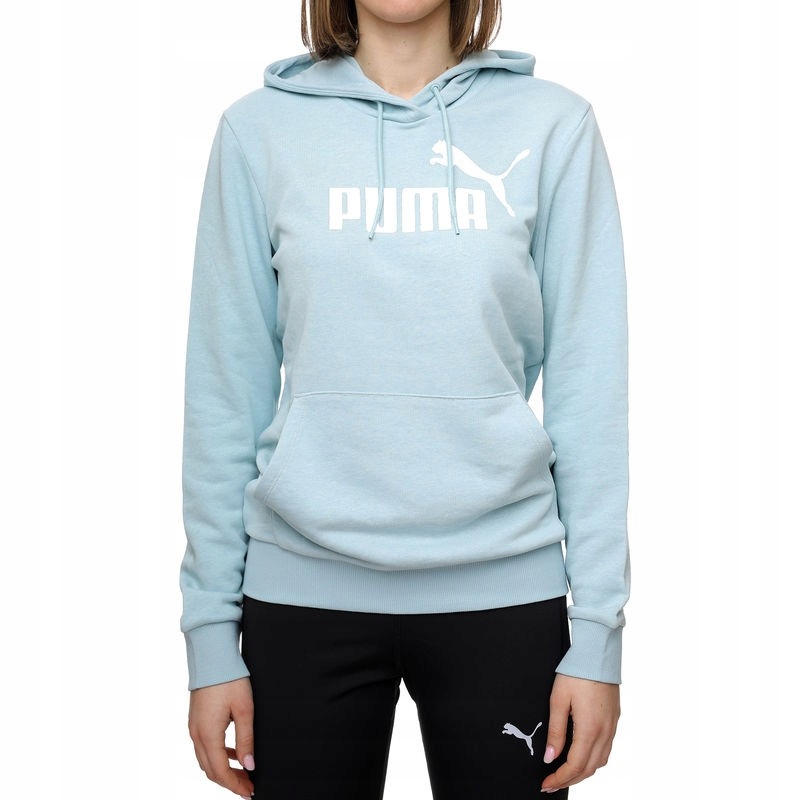 Puma Bluza Damska Nierozpinana z Kapturem 586797-25 Niebieska S