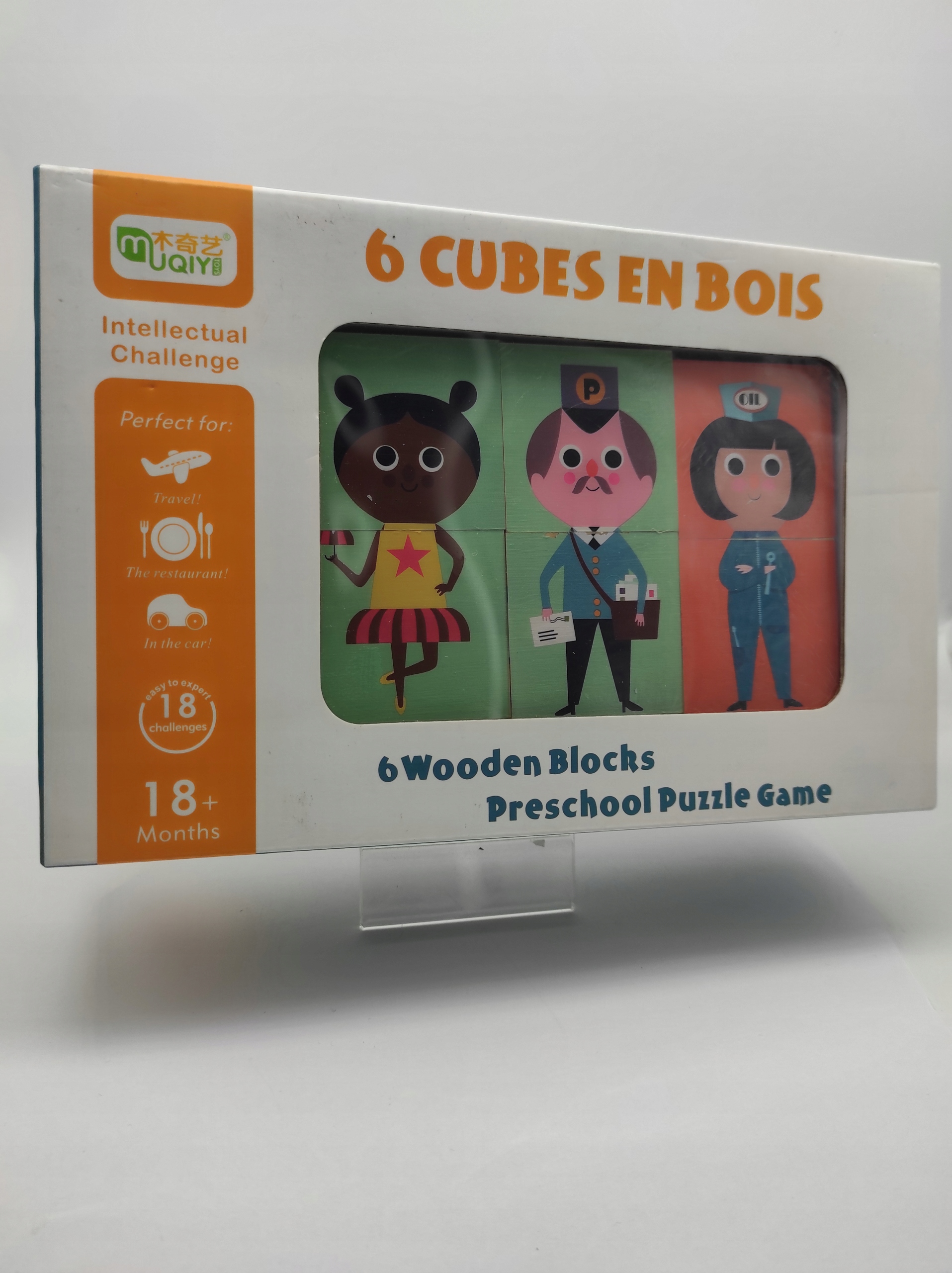 

Drewniane Klocki 6 Cubes