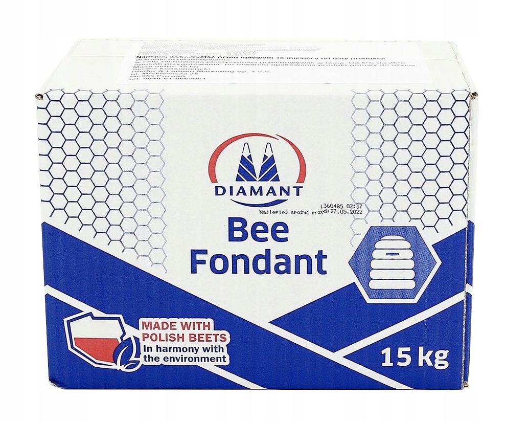

Ciasto Fondant 15 pszczół Wiosenny Pokarm