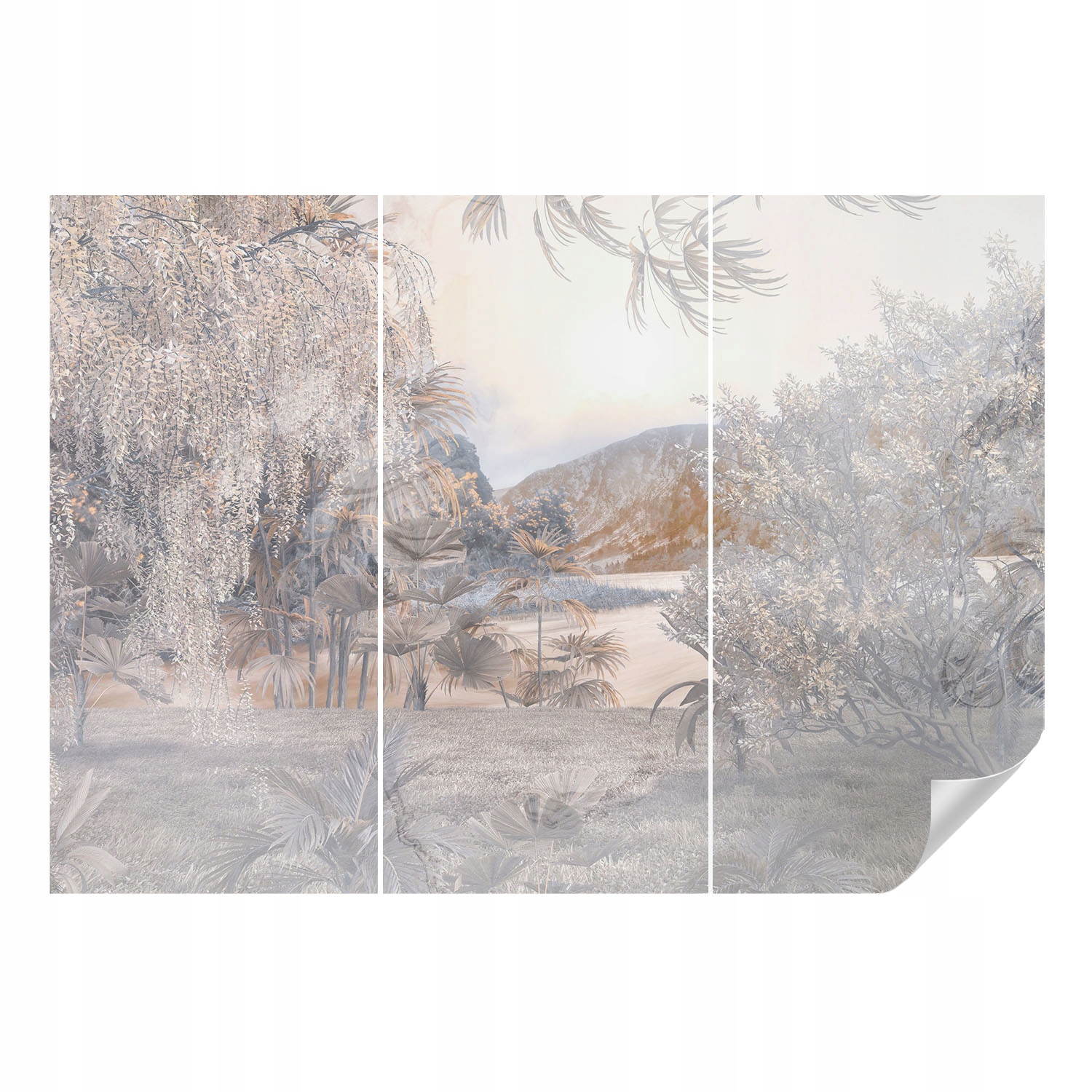 Fototapeta Samolepicí Designová módní příroda jemnosti 312 x 219 cm