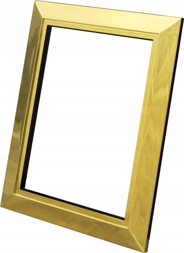 Ramka gniazda Deco - złota