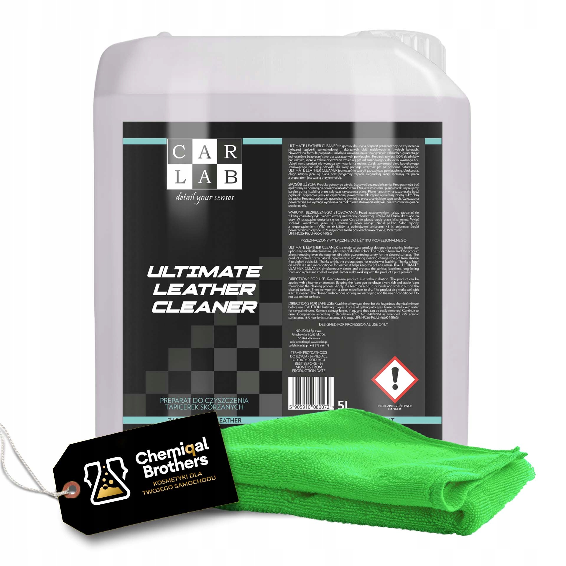 CARLAB ULTIMATE LEATHER CLEANER 5L