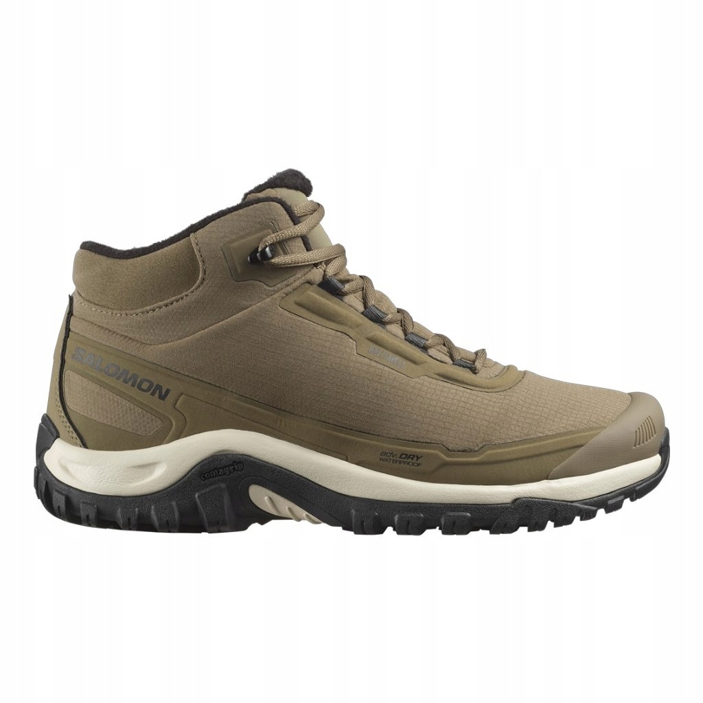 Trekové boty Salomon Shelter Waterproof Béžové vel 44 2/3