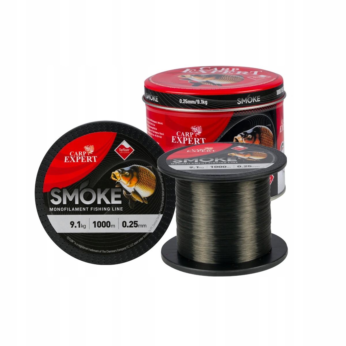Carp Expert żyłka Crystal Smoke 300m Średnica: 0,40mm
