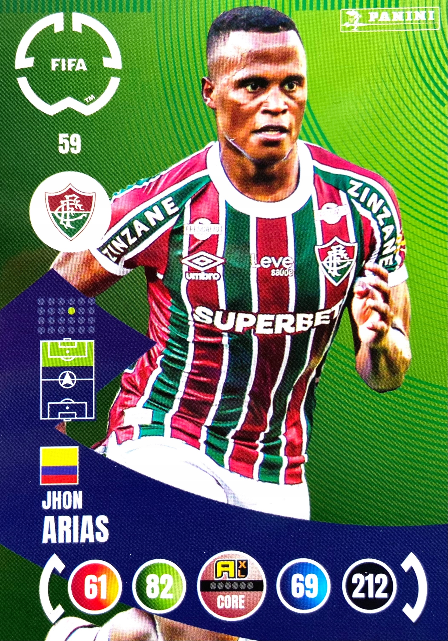 Fifa Club World Cup 2025 Team Mate Base 59 Jhon Arias Fluminense