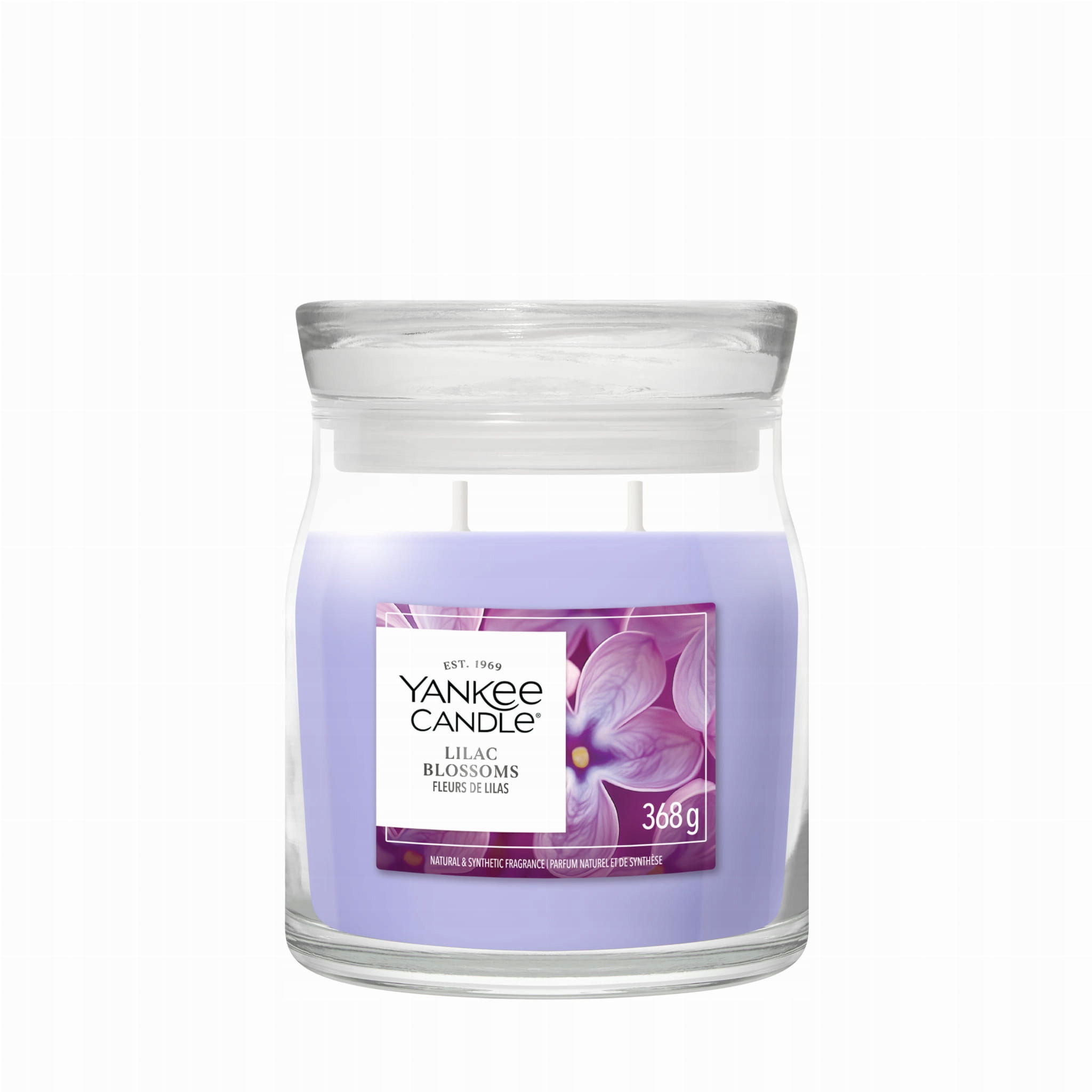 Střední vonná svíčka Yankee Candle Lilac Blossoms