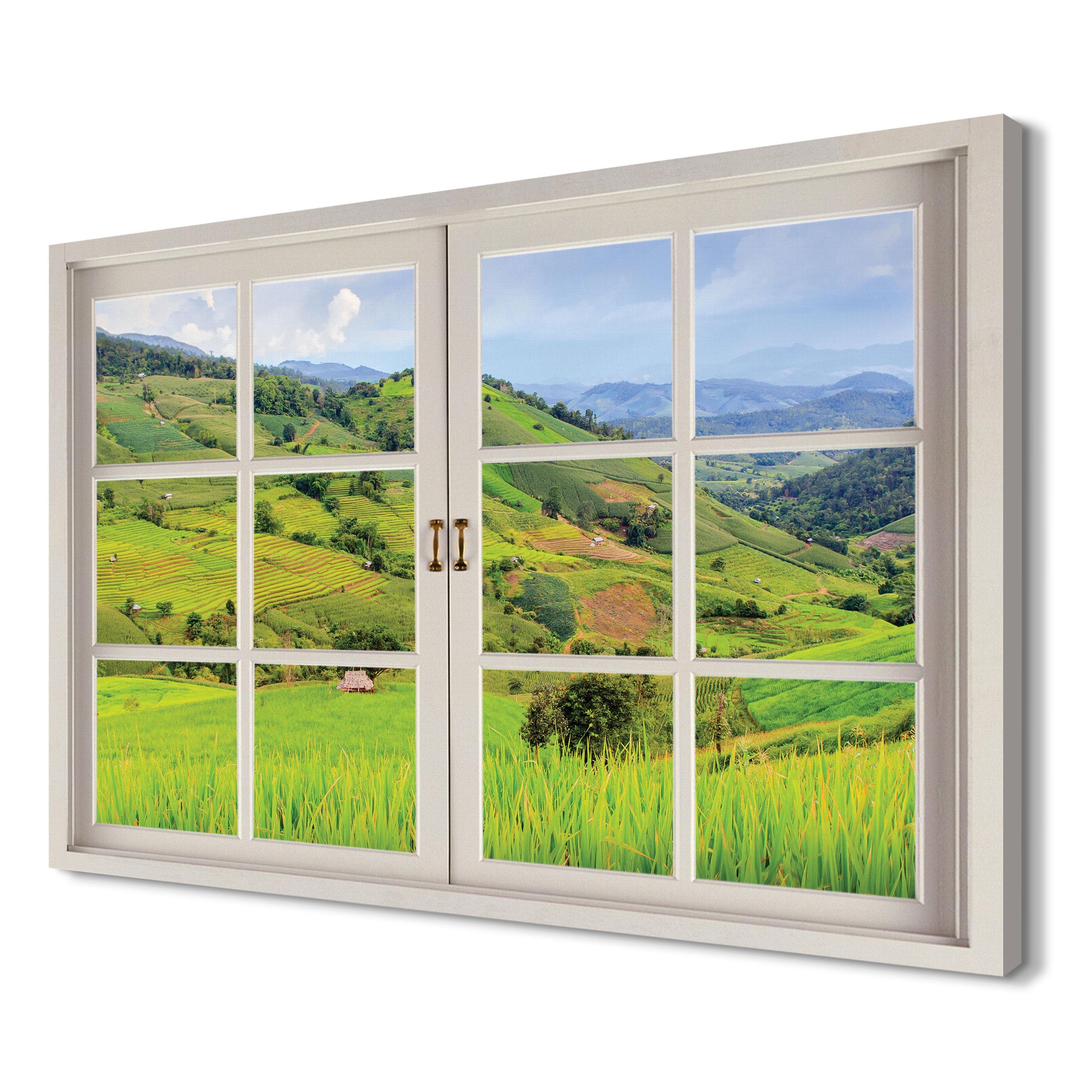 

Pole ryżowe do salonu 120x80 Wydruk na płótnie 3d