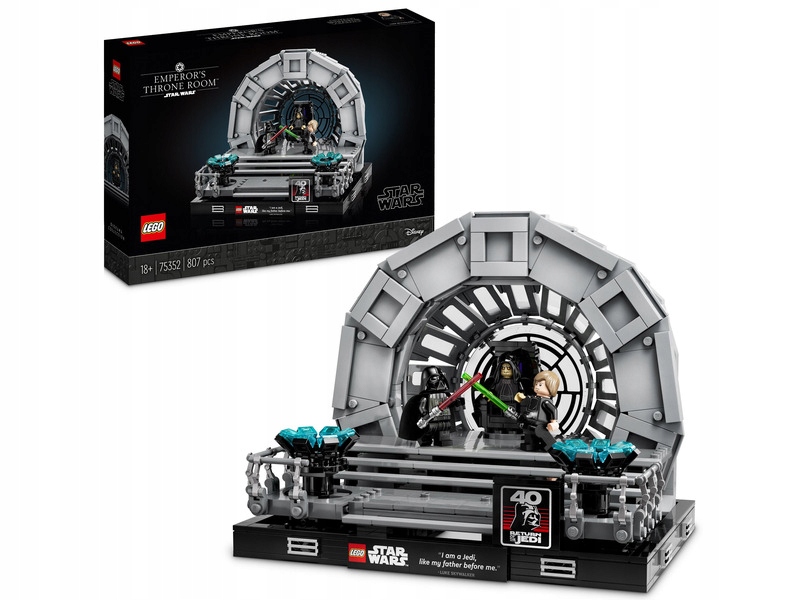 

Lego Star Wars Diorama: Sala tronowa Imperatora