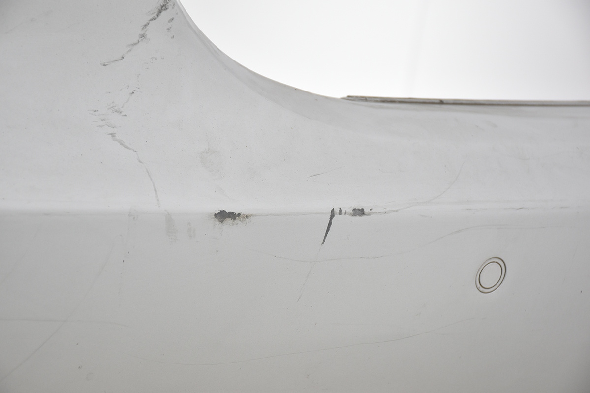 bumper rear rear part BMW 5 E60 sedan PDC