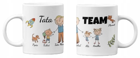 

Kubek Na Dzień Ojca Taty Kreator Gang Team