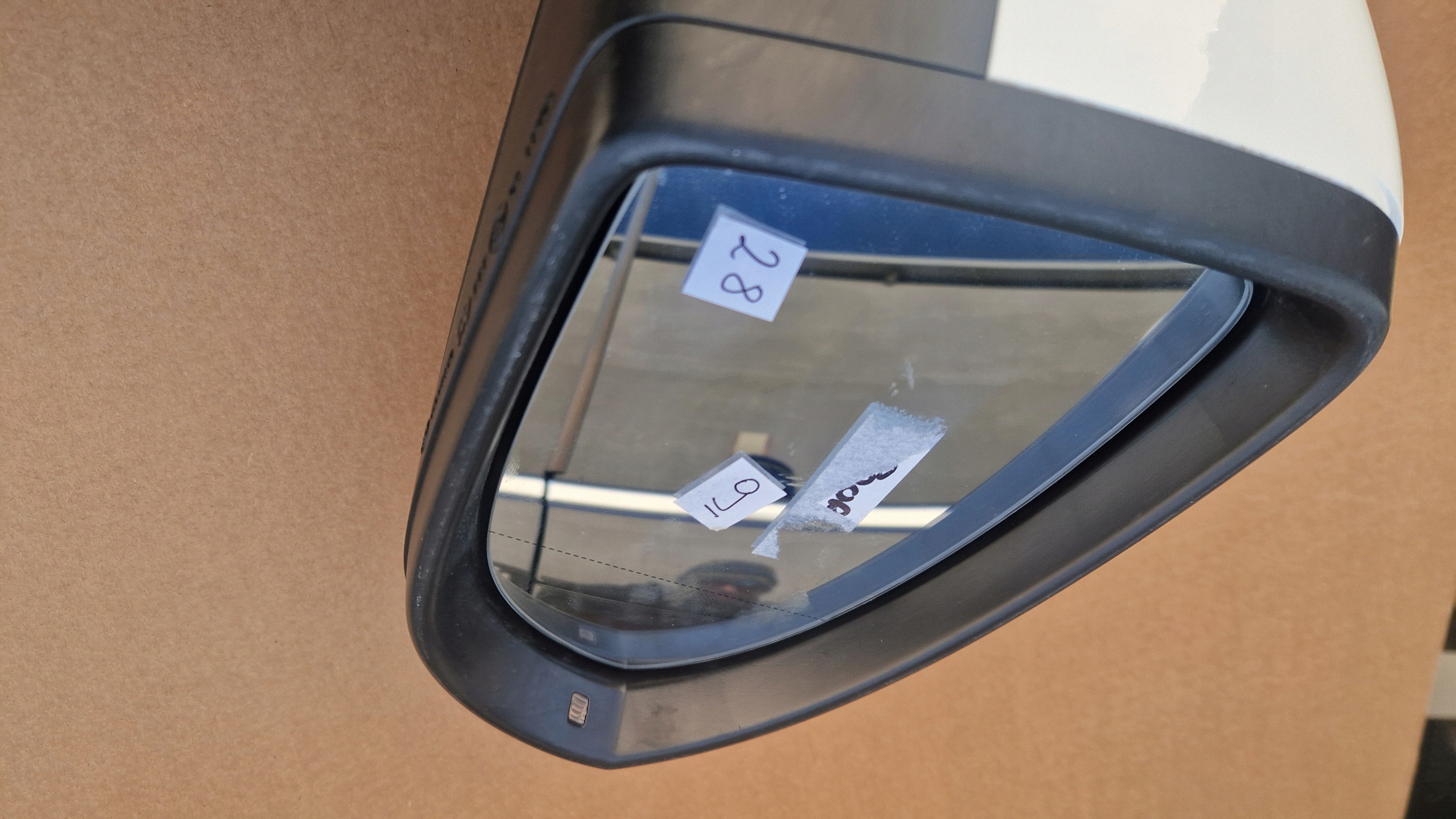 mirror VW TOURAN 2015- W colour LC9A 9 PIN complete as new