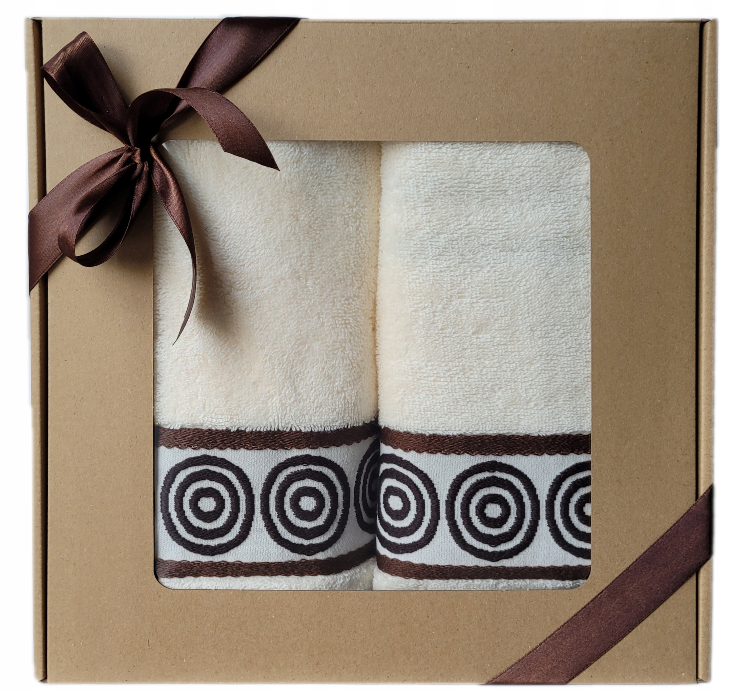 ZWOLTEX Ręczniki RONDO 2 Bawełna Egipska 2 szt