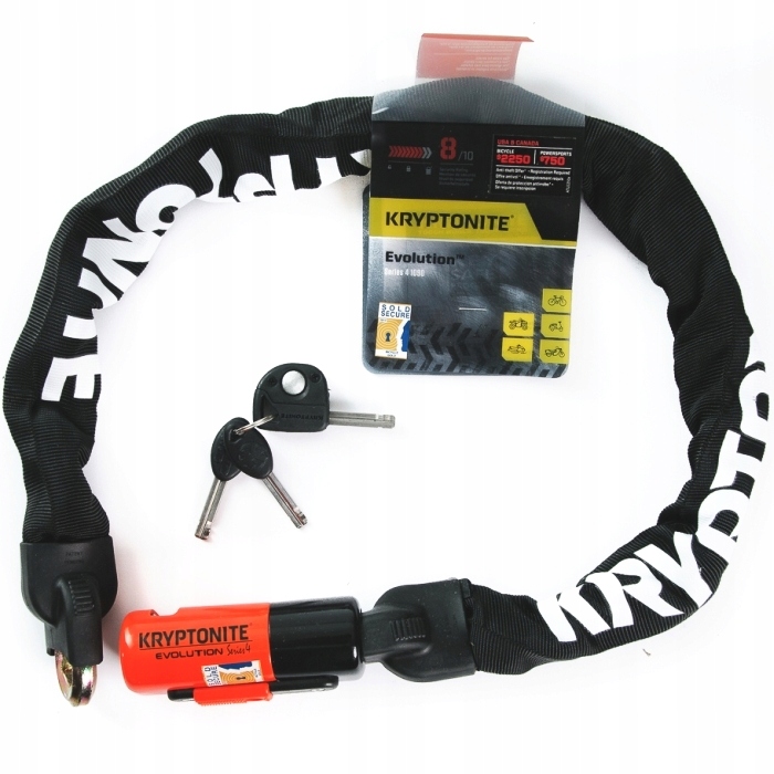 Zapięcie do roweru Kryptonite Evolution 4 łańcuch Rodzaj łańcuch