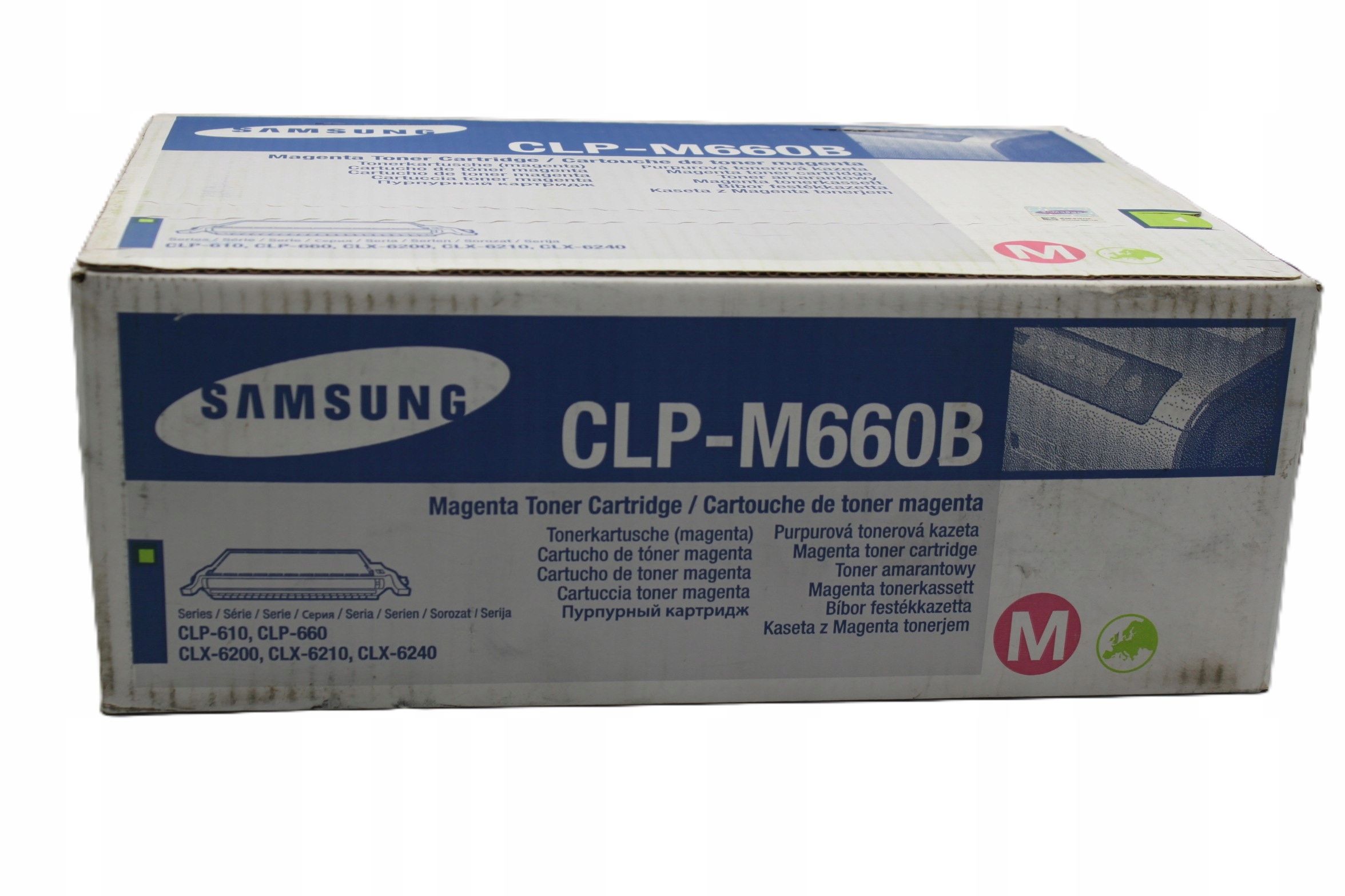 Samsung CLP-M660B originální toner purpurový