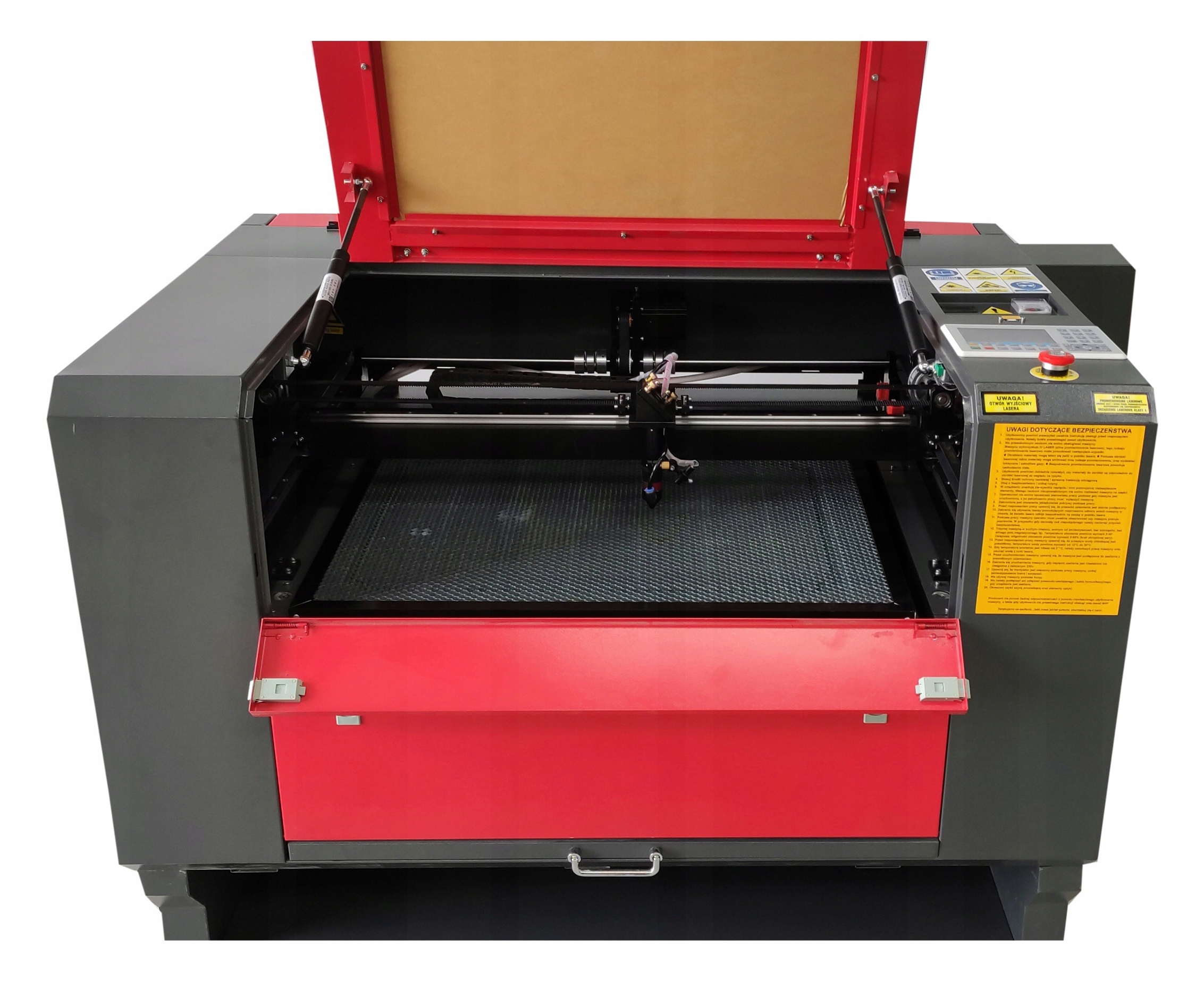 PLOTER LASEROWY LASER GRAWERKA CO2 3050 30x50 80W RUIDA PL PREMIUM CW-3000