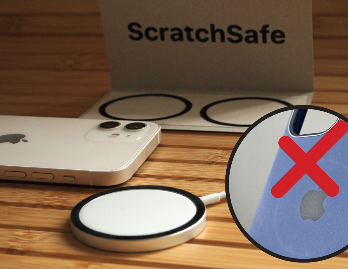 

MagSafe ładowarka skin ochronny z weluru iPhone 12