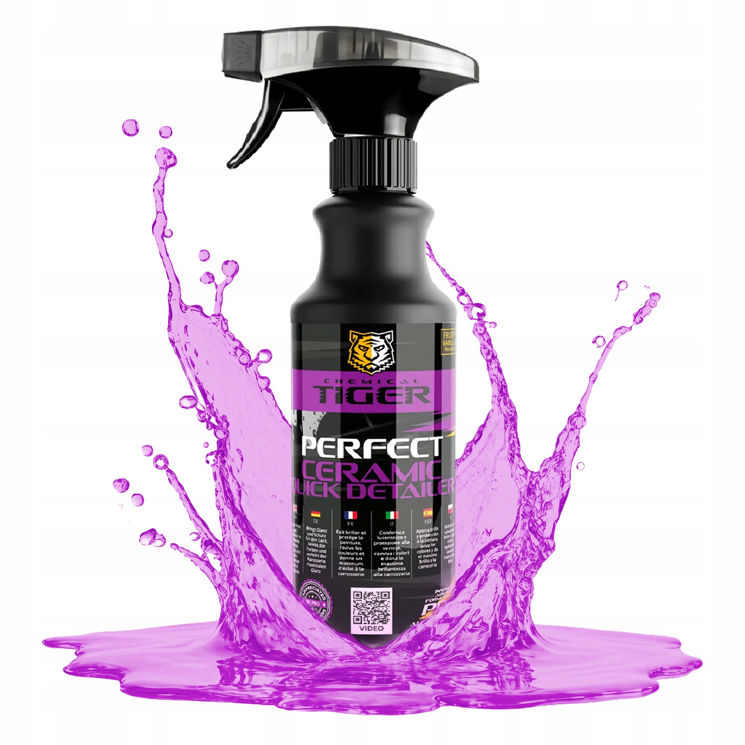 Ceramic Quick Detailer nabłyszczacz do lakieru hydrofobowy ochrona lakieru