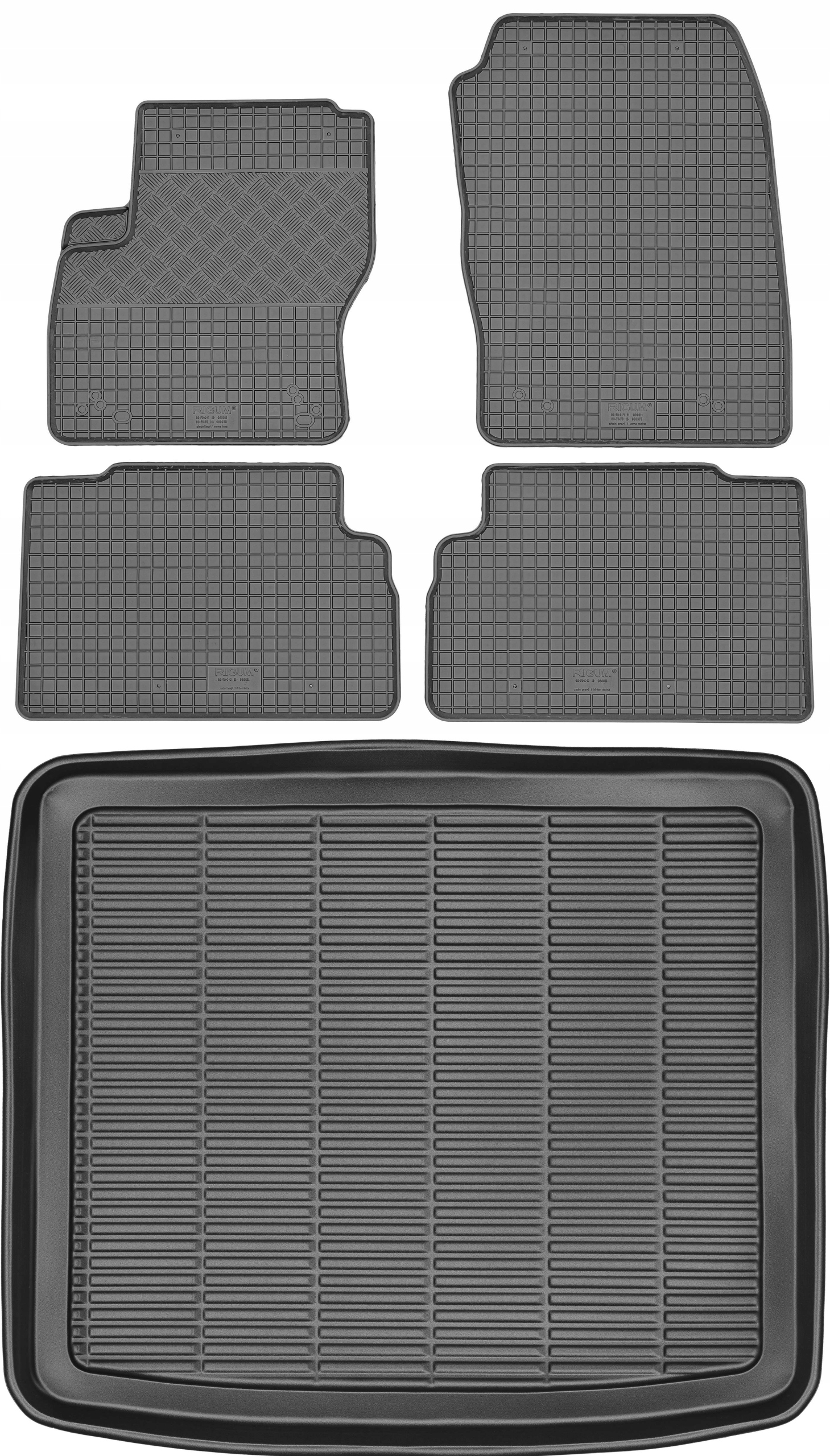 Ford Grand C-Max 5os 10-12 Sada Gumové rohože rohož