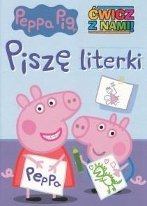 

Świnka Peppa Nauka pisania cyferek cyfr Książka